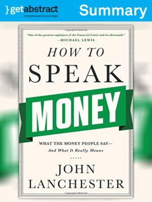 cover image of How to Speak Money (Summary)